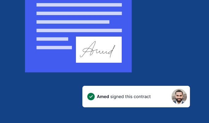 e-signatures